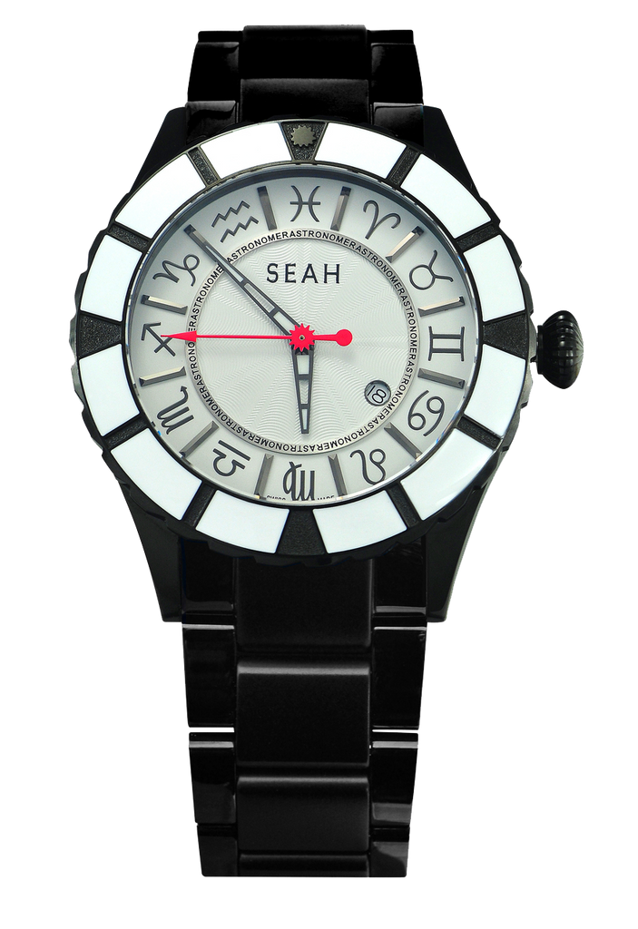 Astronomer White Face Watch
