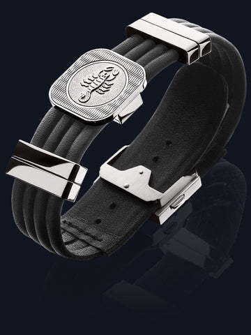 Men's Zodiac Seasons Leather Bracelet MB-BAL-SS