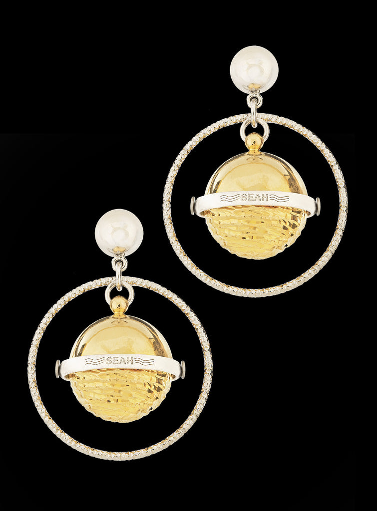 Planets Collection Saturn Earrings